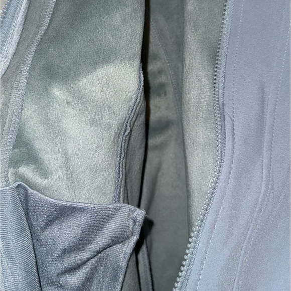 Columbia Soft Gray Fleece Ski/Snowboard/Hiking Waterproof Coat - Picture 10 of 15